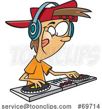 Cartoon DJ by Toonaday