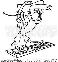 Cartoon DJ by Toonaday