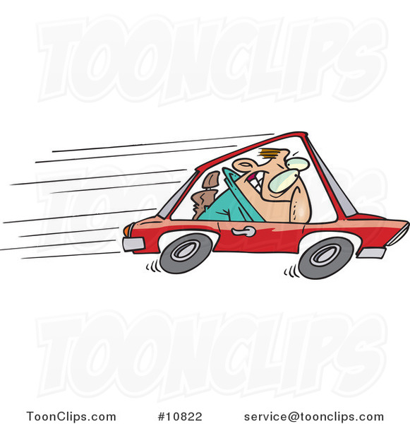 car zooming clipart - photo #42