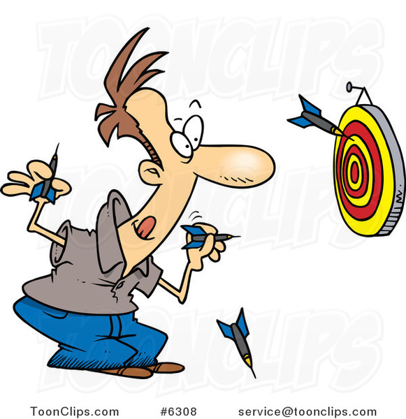 10+ Playing Darts Clipart PNG