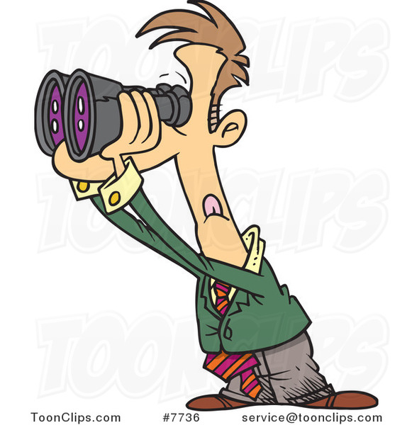 clipart man with binoculars - photo #29