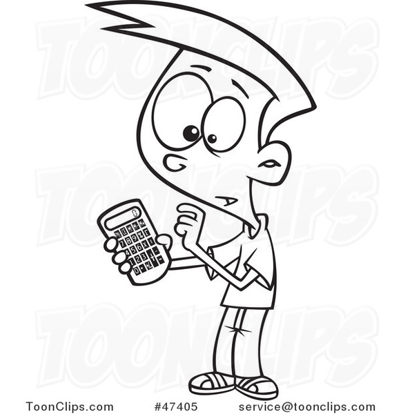 cartoon-black-and-white-boy-using-a-calculator-by-ron-leishman-47405.jpg