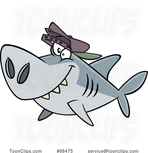 Cartoon Brother Shark