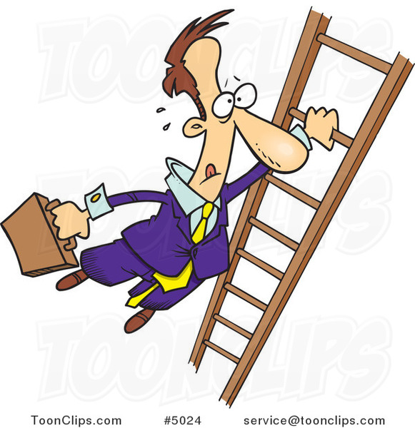clipart man on ladder - photo #15