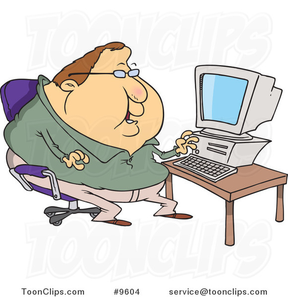 computer guy clipart - photo #29
