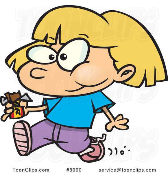clipart girl eating chocolate - photo #26