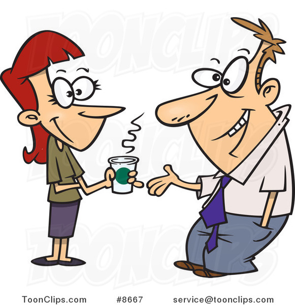 clipart man and woman talking - photo #35
