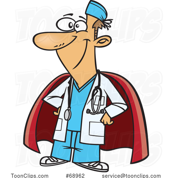 Cartoon Super Doctor