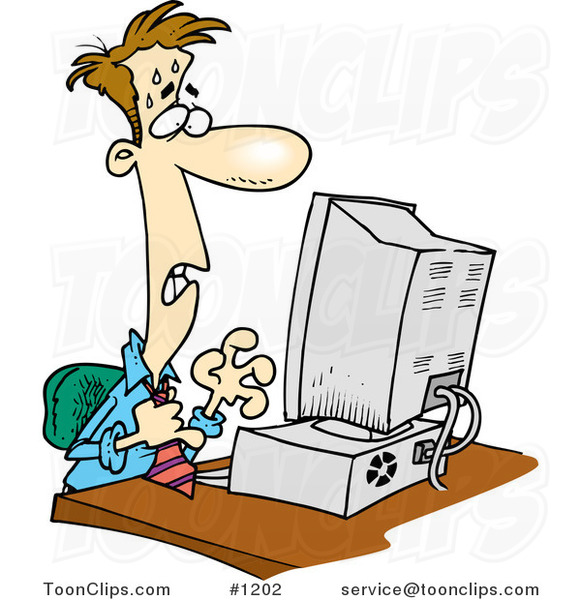computer guy clipart - photo #23