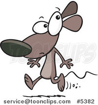 Cartoon Running Mouse by Toonaday