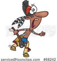 Cartoon Iroquois by Toonaday