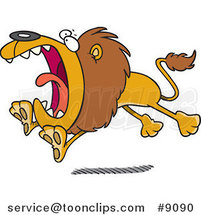 Lion Cartoons by Ron Leishman
