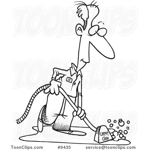 carpet cleaning clipart