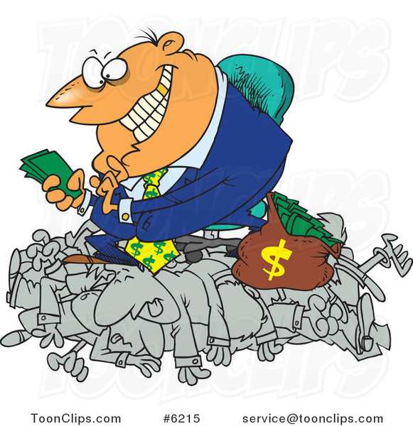 cartoon-greedy-manager-counting-his-money-and-sitting-on-his-employees-by-toonaday-6215.jpg
