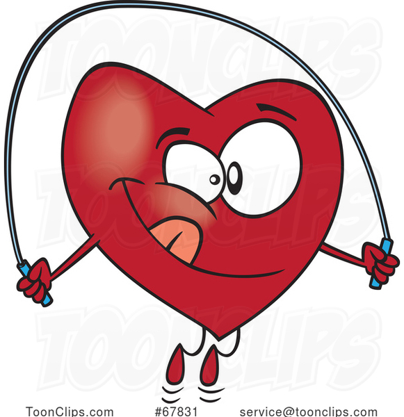 jump rope for heart clipart