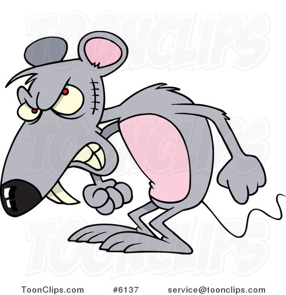 Cartoon Mad Mouse