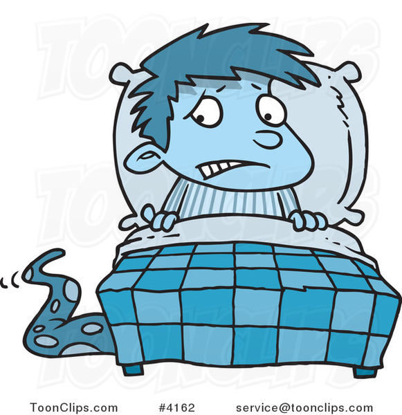 monster under the bed clipart