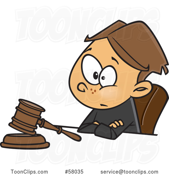 judge mallet cartoon