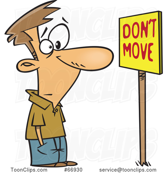 Do Not Move Sign Clip Art